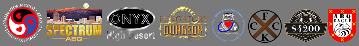 Kinktoberfest 2025, Sponsor Logos, Albuquerque, NM