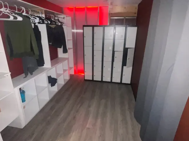 Spectrum ABQ, Purgatory Dungeon, Locker Area, Kinktoberfest 2025